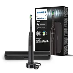 Philips Sonicare 4100 – elektrische Zahnbürste für Erwachsene mit Bürstenkopf, Reiseetui und USB-Ladegerät