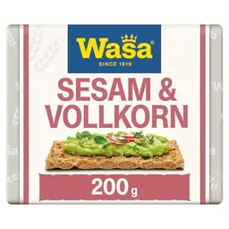 Wasa Knäckebrot Sesam & Vollkorn 12 Packungen