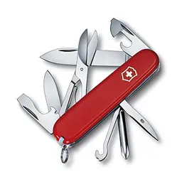Victorinox Super Tinker Schweizer Taschenmesser, Multitool mit 14 Funktionen