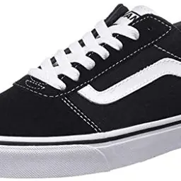 Vans Herren Ward Sneaker Schwarz/Weiß, 45 EU