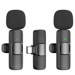 oraolo Kabelloses Lavalier Mikrofon für Android - 360° HD Mikrofon für Interviews, Vlogs und YouTube