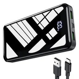 Power Bank 27000mAh 22,5W USB-C - Tragbares Ladegerät für iPhone 16/15/14/13/12 Pro mit LED-Anzeige