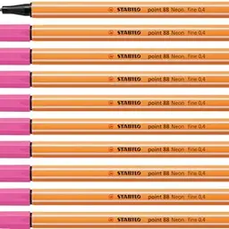STABILO Fineliner point 88 10er Pack - Neonfarben