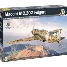 Italeri 2840 Macchi MC.202 Folgore 1:48 Plastikmodellbausatz
