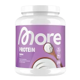 MORE Protein, 600 g, Whey und Casein Mix für Muskelaufbau - made in Germany, ideal zum Kochen & Backen