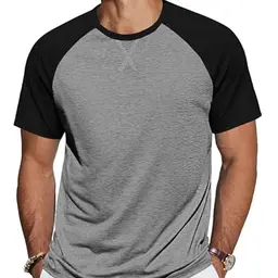 TARAINYA Herren T-Shirt Baumwolle Rundhals Kurzarm Basic Sommer Freizeit 3XL