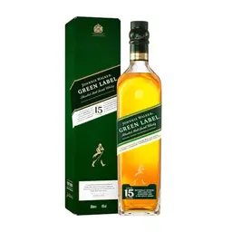 Johnnie Walker Green Label Blended Scotch Whisky 700ml in Geschenkverpackung