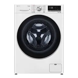 LG F4WV708P1E Frontlader-Waschmaschine 8 kg, Wi-Fi, Dampfreinigung, TurboWash 360°, Weiß