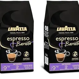 Lavazza Espresso Barista Intenso, 1 kg, mit Arabica & Robusta, Kakao- und Holzaromen, mittlere Röstung, Intensität 9/10