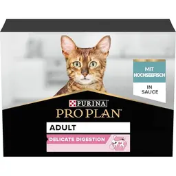 PRO PLAN Adult Delicate Digestion Nassfutter Hochseefisch in Sauce, 40 x 85g