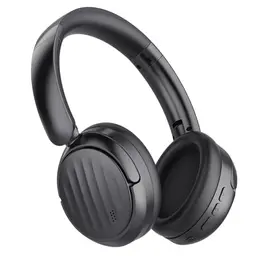Bluetooth-Kopfhörer mit aktiver Geräuschunterdrückung (ANC), kabellose Over-Ear, 35h Akkulaufzeit, faltbar, mit Schaumstoff-Ohrpolstern
