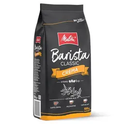 Melitta Barista Classic Crema Ganze Kaffee-Bohnen 1kg - Kaffeebohnen für Kaffee-Vollautomat, mittlere Röstung