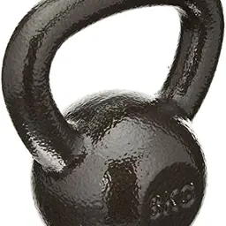 Amazon Basics Kugelhantel, 8 kg, Schwarz
