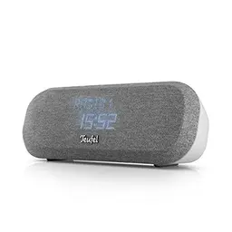 Teufel Radio ONE HiFi-Wecker - Bluetooth Lautsprecher mit DAB+/FM-Radio - Light Gray