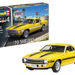 Revell Shelby Mustang GT500 Modell, 1:25 Maßstab, Bastelset ab 12 Jahren, Detailgetreues Sportwagenmodell