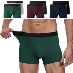 YouShow Herren Boxershorts 6er Pack Baumwolle, bequem, farbige Retro-Designs, 3XL
