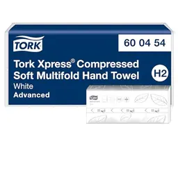 Tork Xpress Multifold-Papierhandtücher, 2-lagig, weiß, 6 × 200 Tücher