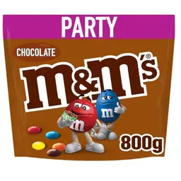 M&M’s Chocolate Großpackung, bunte Schokolinsen, 800 g, Süßigkeiten für Weihnachten oder Adventskalender