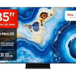TCL 85QM8B MiniLED Fernseher 85 Zoll, 4K HDR, Google TV, Dolby Atmos, Game Master Pro
