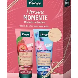 Kneipp Geschenkset Herzensmomente – 2 Aroma-Pflegeduschen, 200 ml