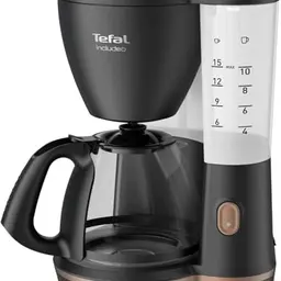 Tefal Includeo Filterkaffeemaschine, 1,25 l, 10–15 Tassen, einfache Bedienung, automatische Deckelöffnung