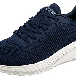 Skechers Damen Bobs Squad Chaos Sportschuhe, Marineblau, Größe 37.5 EU