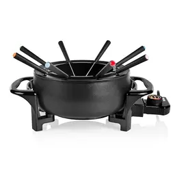 Tristar Fondue-Set für 8 Personen, 1,5 Liter, Edelstahlgabeln, 1000 Watt
