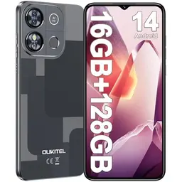 OUKITEL C57 Pro Smartphone - 16GB+128GB, 6.52" Android 14, 4300mAh, Octa Core, 13MP, Dual SIM, Simlockfrei