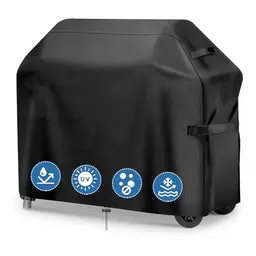 GARPROVM Grillabdeckung wetterfest 147x61x122cm - Wasserdichte Grillhaube für den Winter