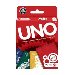 UNO Ruby Red Kartenspiel für Kinder, Familien und Reisen
