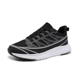 Jawixu Laufschuhe Herren/Damen Schwarz/Grau - Turnschuhe 36EU