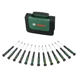 Bosch 13-teiliges Präzisionsschraubendreher-Set für Heimwerken und Modellbau