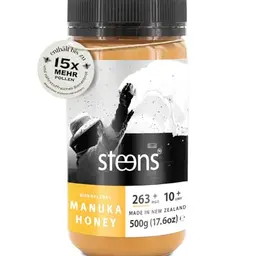 Steens Manuka Honey MGO 263+ - 500 g 100% reiner, zertifizierter Manuka Honig aus Neuseeland