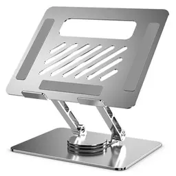 Faluruzi Verstellbarer Laptop-Ständer für Schreibtisch, tragbar mit Kühlfunktion, perfekt für Heimbüro