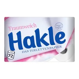 Hakle Traumweich Toilettenpapier – 72 Rollen