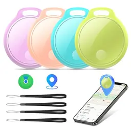 Smart Tracker Tag 4er Pack, Schlüssel Finder kompatibel mit Apple Find My APP, wasserdicht, Bluetooth Key Finder für Gepäck und Taschen