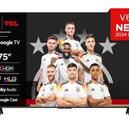 TCL 75V6B 75 Zoll 4K Ultra HD Smart TV mit Google TV und Dolby Audio