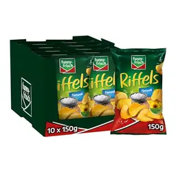 funny-frisch Riffels Naturell 10er Pack (10 x 150 g)