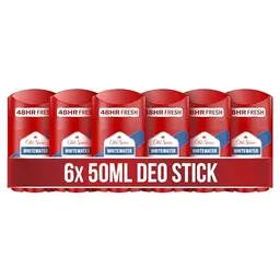 Old Spice Whitewater Deo Stick für Männer, 6x50ml, 48H Frische, langanhaltender Duft, 0% Aluminiumsalze