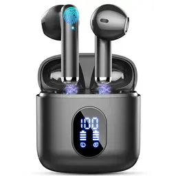 Drsaec Bluetooth 5.4 Kabellose In-Ear Kopfhörer mit 30 Std Akkulaufzeit und Noise Cancelling, IP7 Wasserdicht