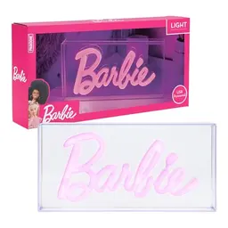 Barbie LED Neonlicht - Pinkes Licht-Schild für Spiel-Make-up-Zimmer & Schlafzimmer - Offiziell lizenziert