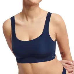 Sloggi Damen Zero Feel 2.0 Top, Navy Blue, XS