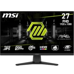 MSI MAG 272FDE Gaming-Monitor, 24,5 Zoll, FHD, 200Hz, 0,5ms, HDR, AMD FreeSync, verstellbar, VESA, schwarz