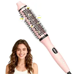 Bopcal Thermal Brush 3-in-1 mit Digital Display, ionische Lockenbürste, für glattes, voluminöses & lockiges Haar