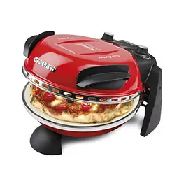 G3 Ferrari G10006 Pizzaofen, 1200 W, 400°C, Rot
