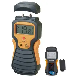 Brennenstuhl Feuchtigkeits-Detector MD – Feuchtigkeitsmesser für Holz und Baustoffe mit LCD-Display