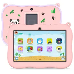 PRITOM 7-Zoll-Kinder-Tablet mit WiFi, 32GB, 2GB RAM, Kindersicherung, vorinstallierte Apps, rosa