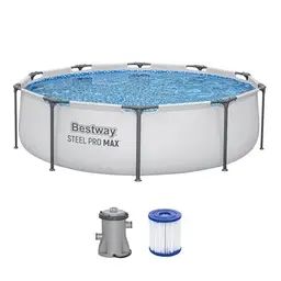 Bestway Steel Pro Max™ Pool-Set 305 x 76 cm mit Filterpumpe