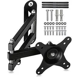 Suptek TV Wandhalterung schwenkbar und neigbar für 15-32 Zoll TVs und Monitore, bis 13 kg, VESA 100x100mm/75x75mm