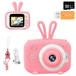JOPHEK Kinderkamera 1080P HD 20MP mit 32GB SD-Karte – Ideales Geburtstagsgeschenk für Kinder von 3 bis 12 Jahren